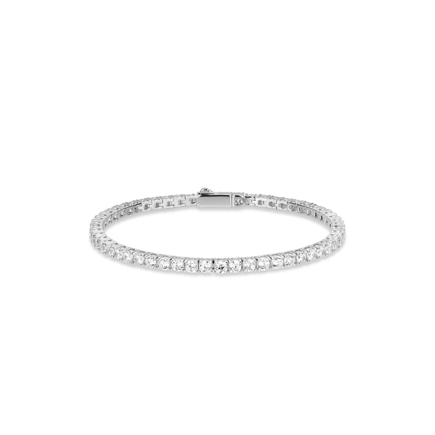 ECO Diamonds Collection Modern Brilliant Stellar Glow Purity detailed Tennis Bracelet Unisex (10CTW)