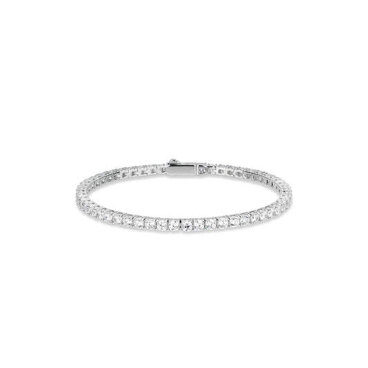 ECO Diamonds Collection Modern Brilliant Stellar Glow Purity detailed Tennis Bracelet Unisex (10CTW)