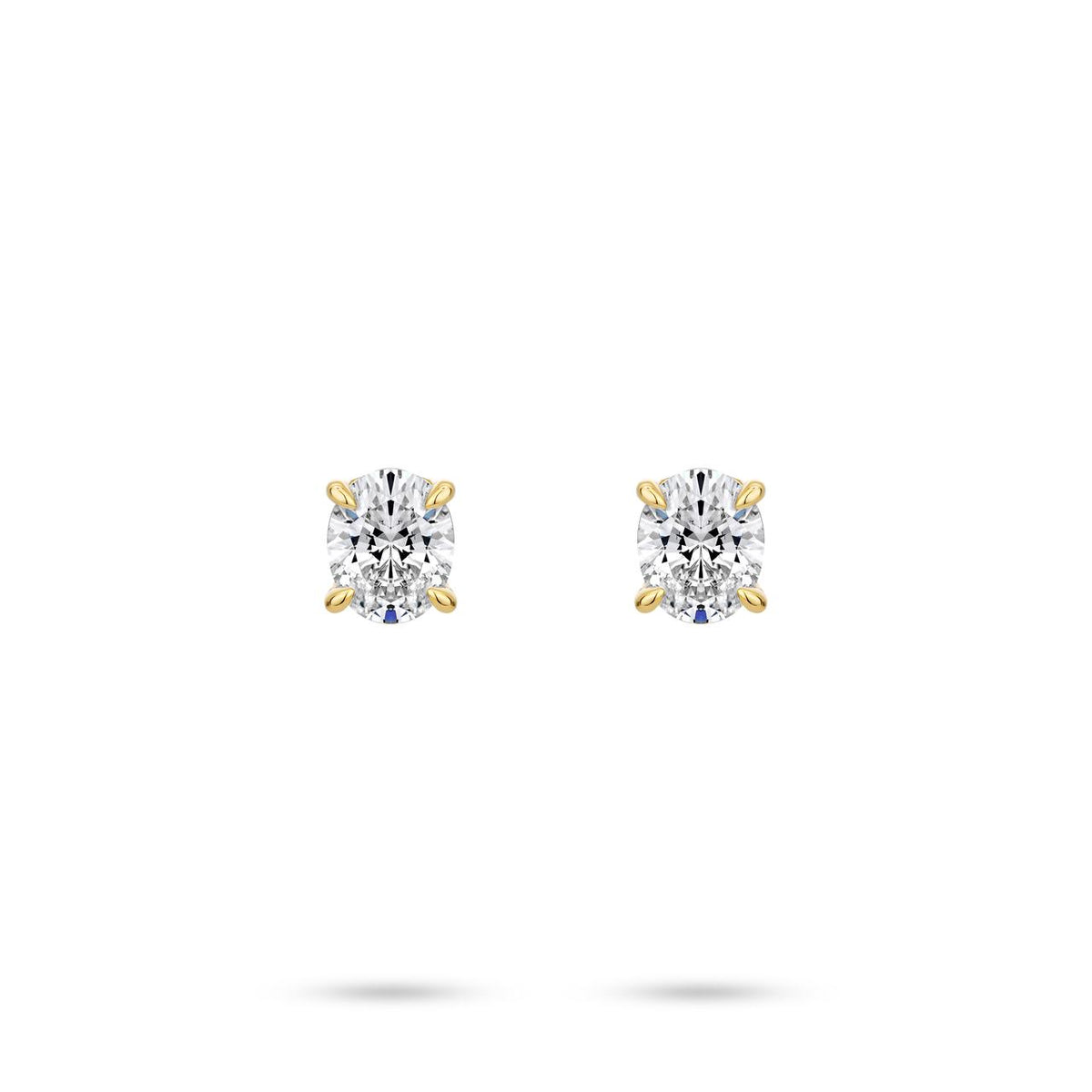 VAMERAY Promotional Deal Live Streaming Exclusive #1215 3 Carat In Each Golden Oval Earring