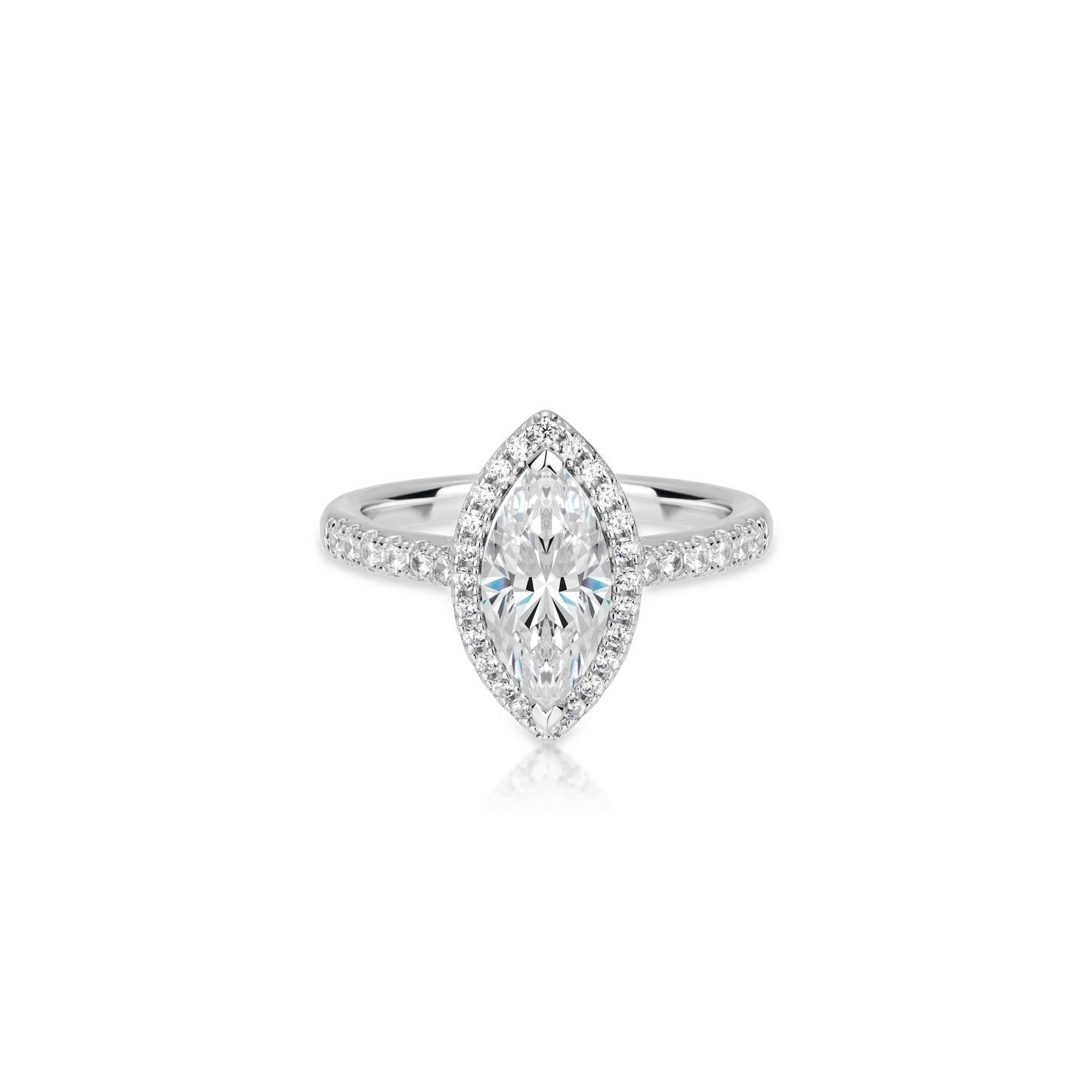 Ethereal Sparkle Collection: Glamorous  marquise lcy sparkle  exquisite Ring #6329