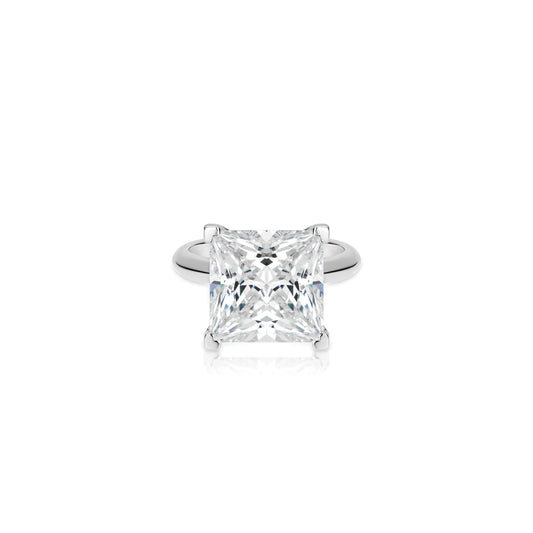 Ethereal sparkle Collection:Glamorous  Princess square cut  exquisite Ring #10598