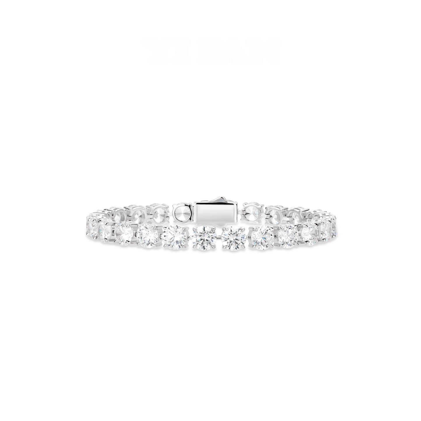 VAMERAY #3279 60 Carat Round Brilliant Prong-Set Tennis Bracelet