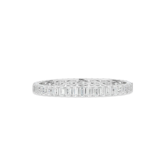 Wedding collection: Modern  Silvery Emerald-cut¡° delicate Bracelet #4777