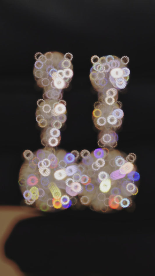 Eco Diamond Wedding collection: VAMERAY 23 Carat In Each Tiered Round Linear Drop Earrings  #6203